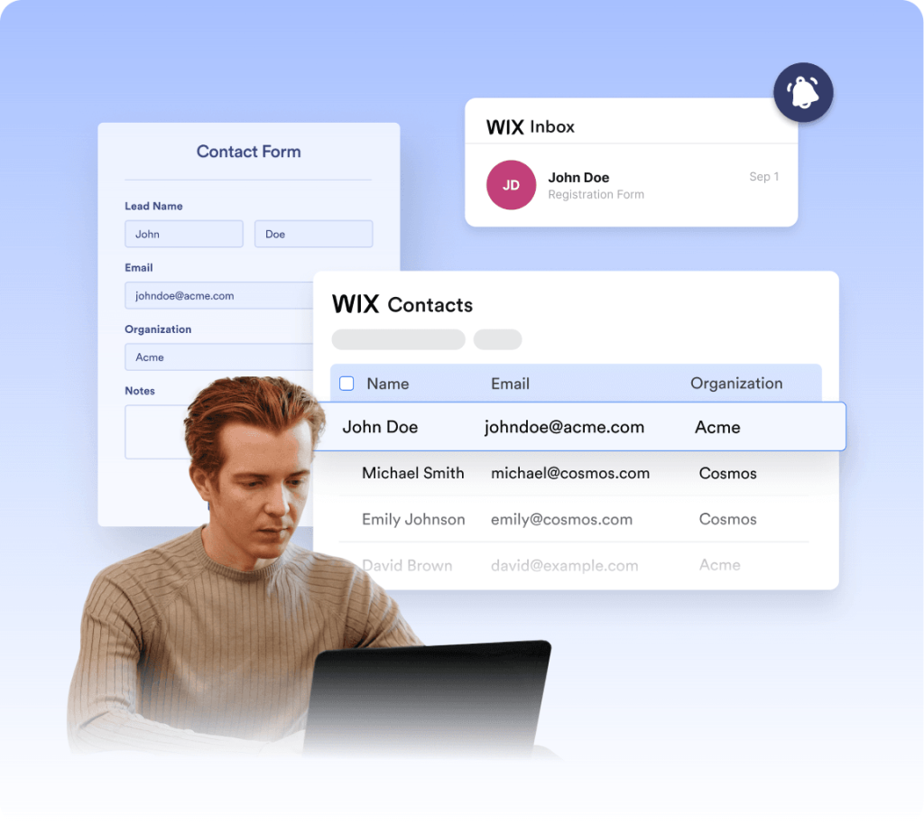 Form submissions syncing to Wix Contacts