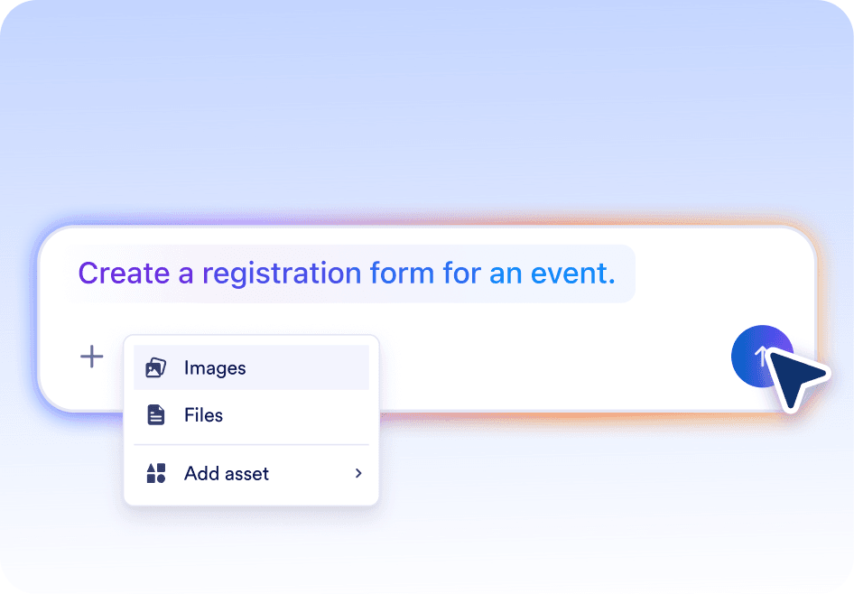 Create a form with Jotform AI