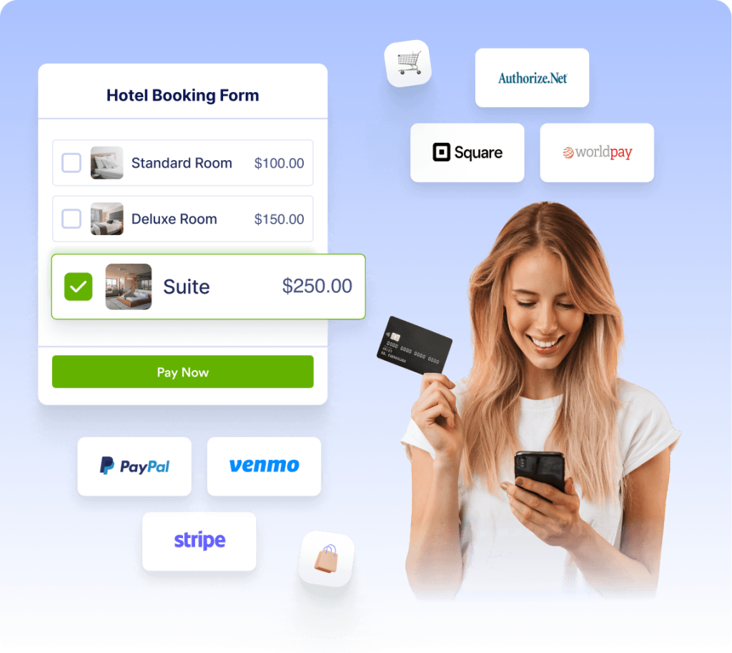 Accept payments securely on Wix forms