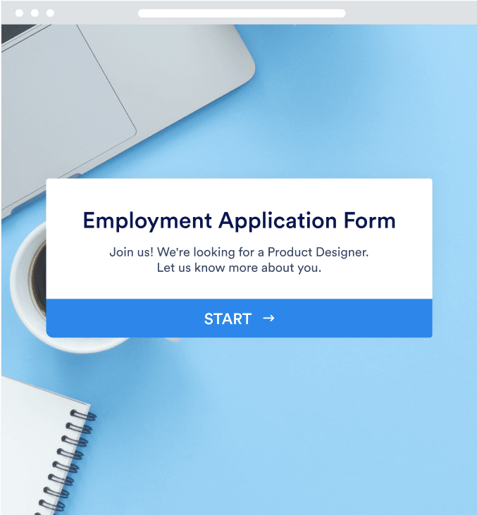 Employement Application Form