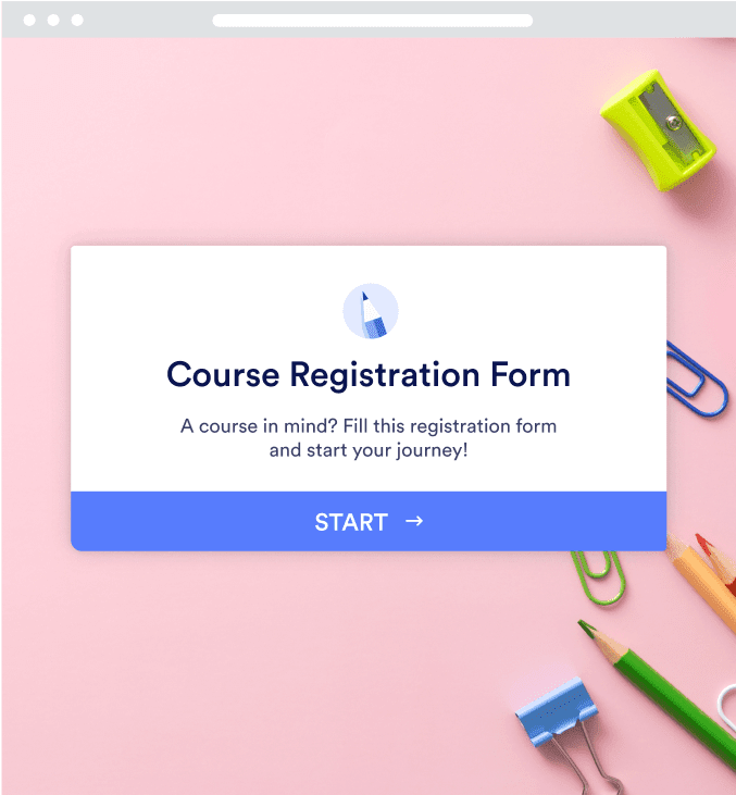 Course Registration Form