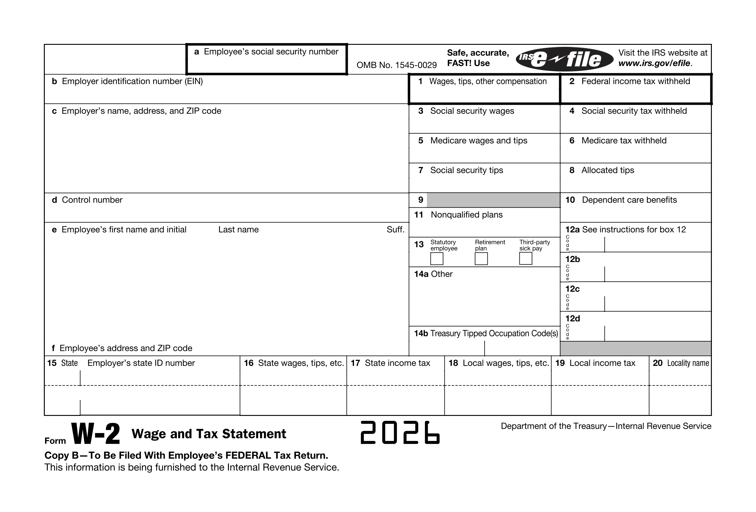 W2 Form
