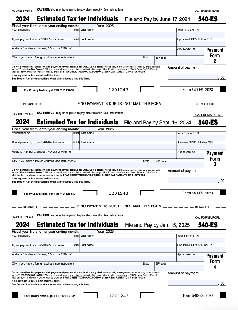 540-ES Form