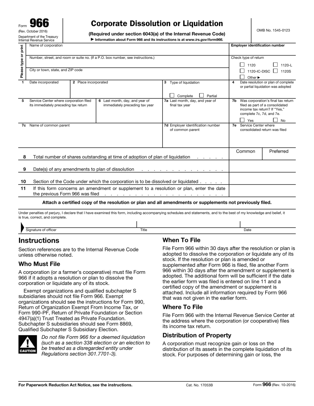 966 Form