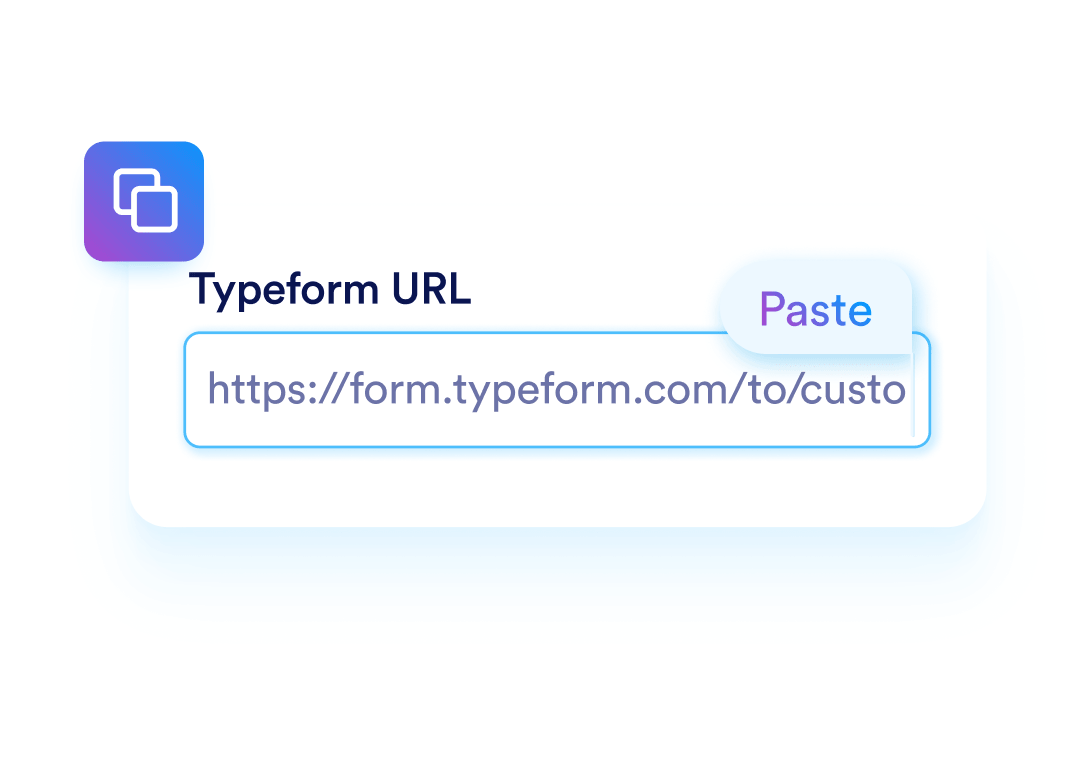 Paste the URL into the migration tool