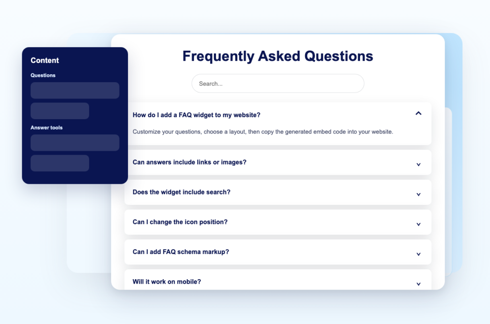Add your questions