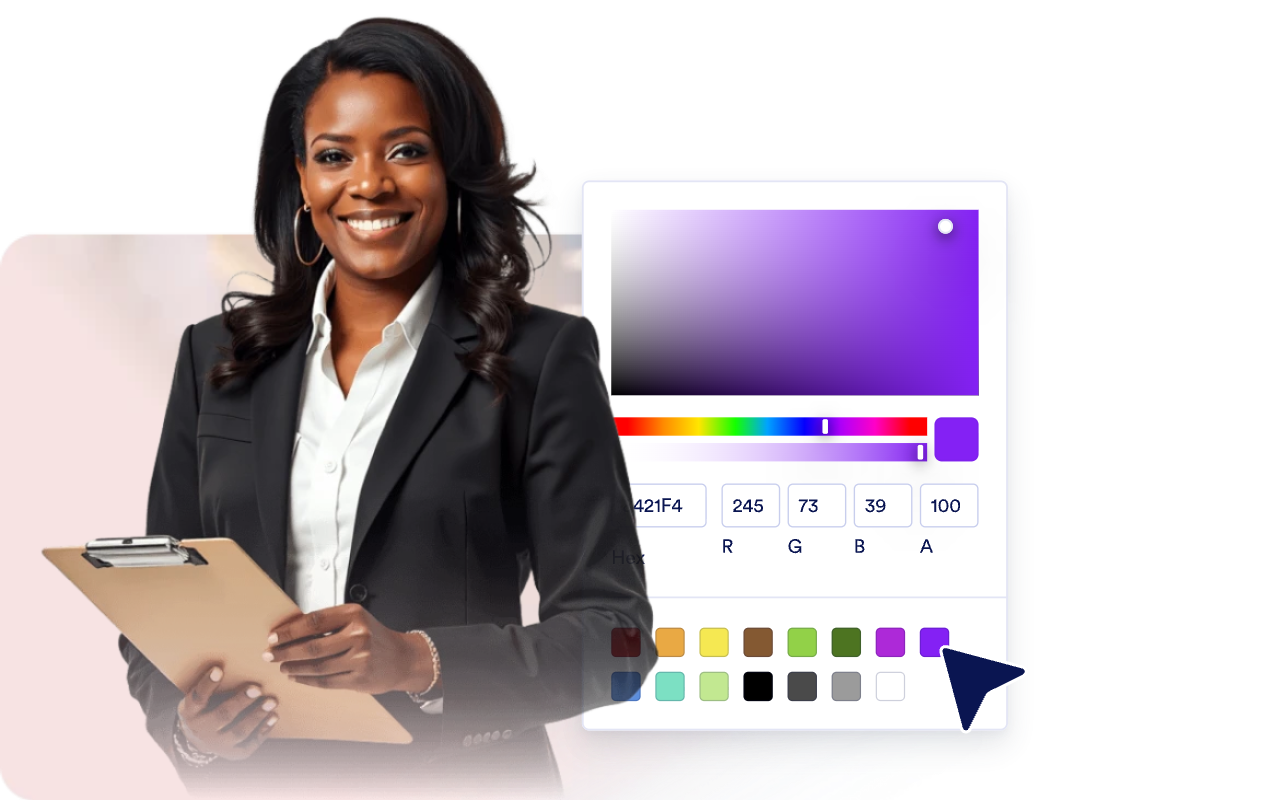 Match your website style