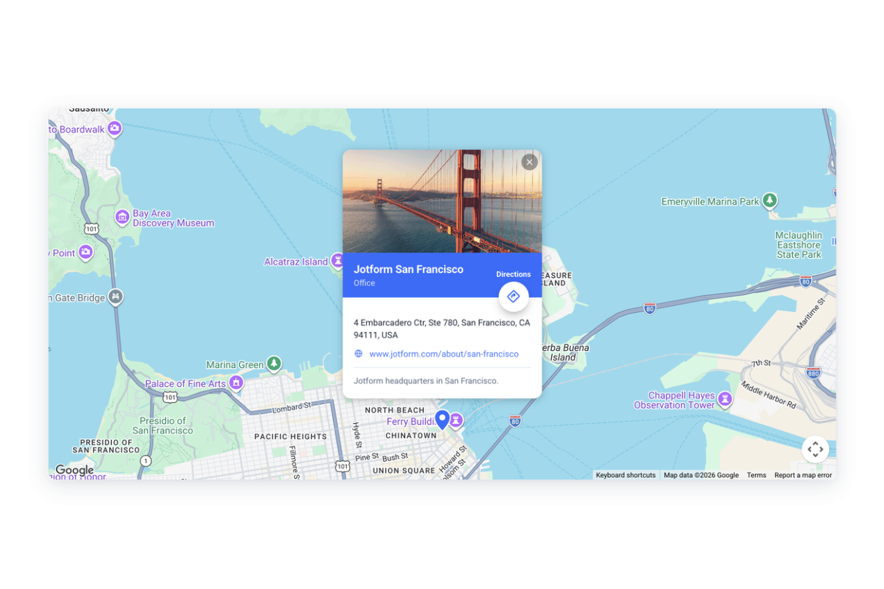 Put your locations on one map
