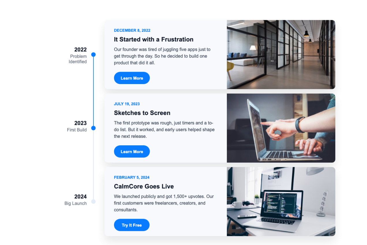 Structure Every Milestone