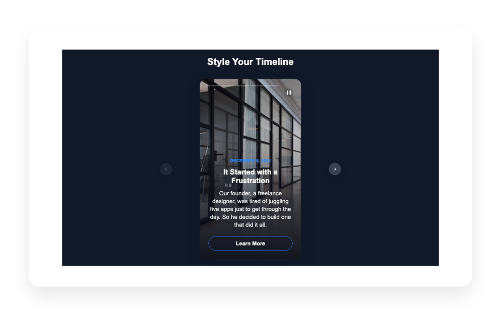 Style and embed