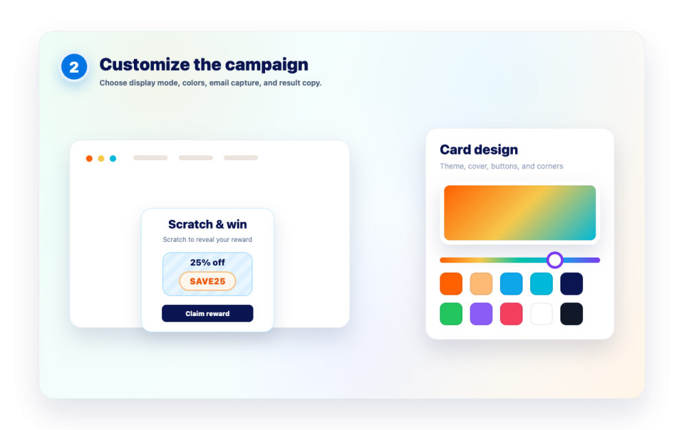 Customize the campaign