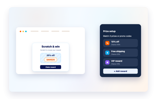 Create Match-to-Win Prizes or Promo Codes