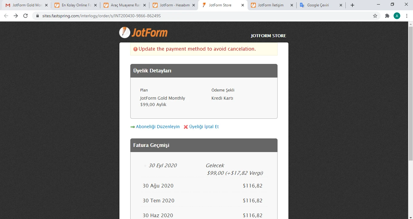 Jotform Thread 2608445 Screenshot