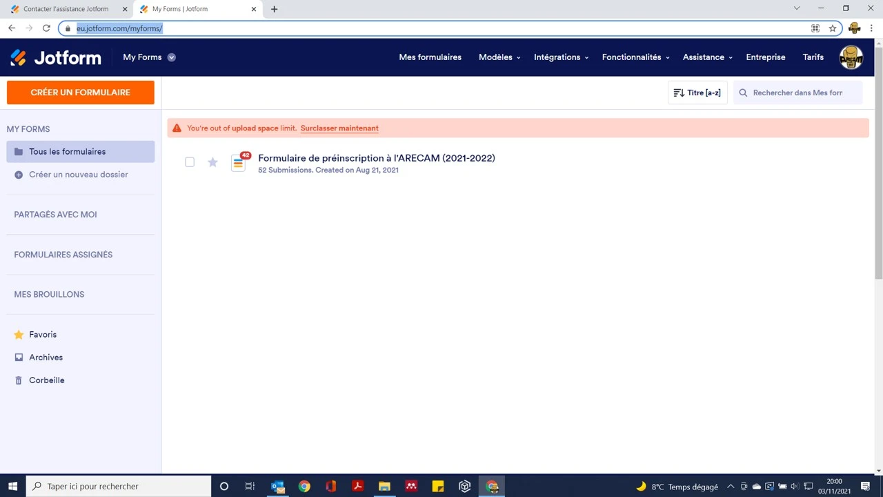Jotform Thread 3480740 Screenshot