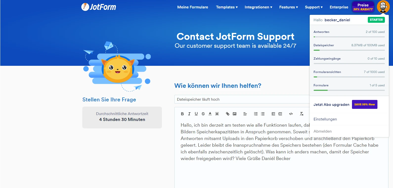 Jotform Thread 3080589 Screenshot