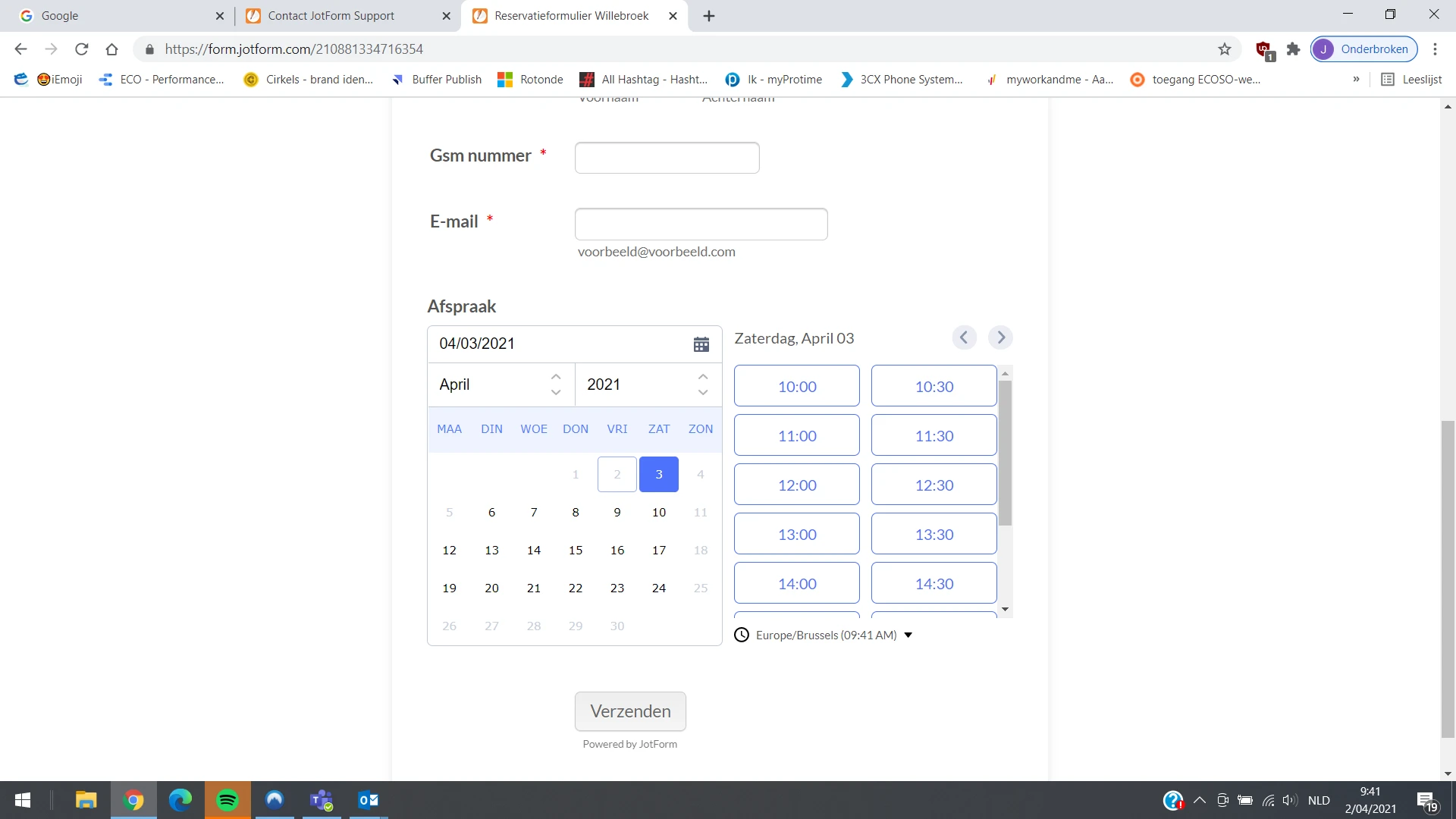 Jotform Thread 3011114 Screenshot