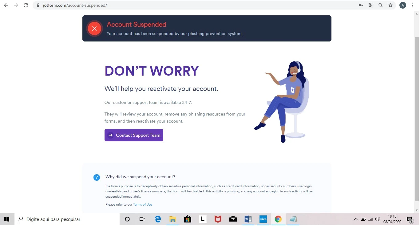 Jotform Thread 2250558 Screenshot