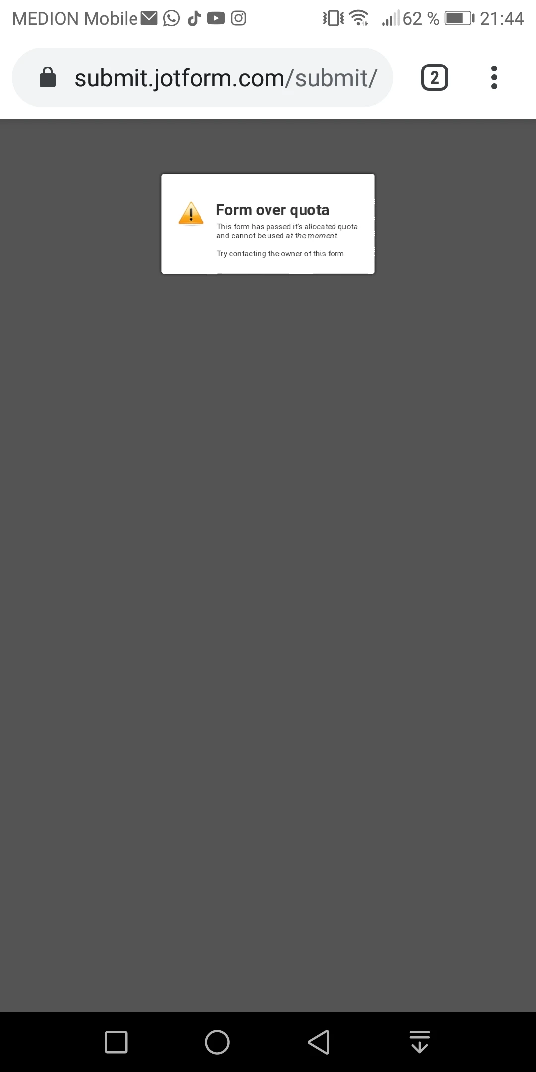 Jotform Thread 2277560 Screenshot