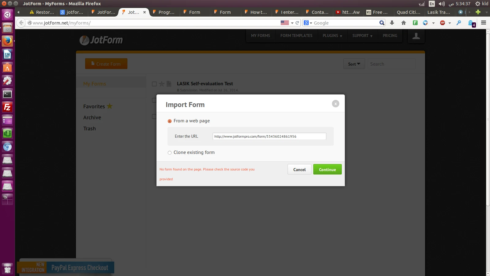 Jotform Thread 408489 Screenshot