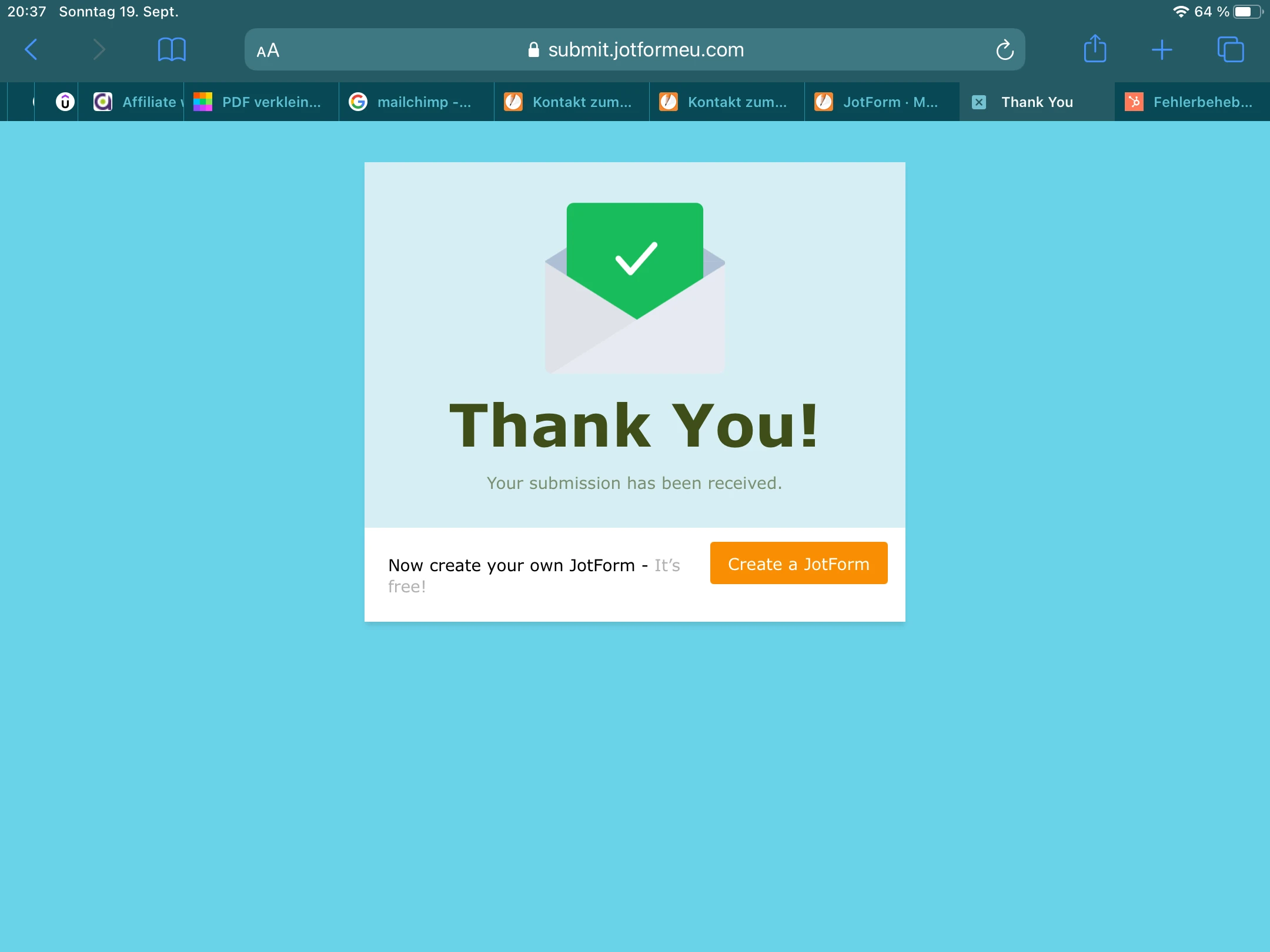 Jotform Thread 3365963 Screenshot