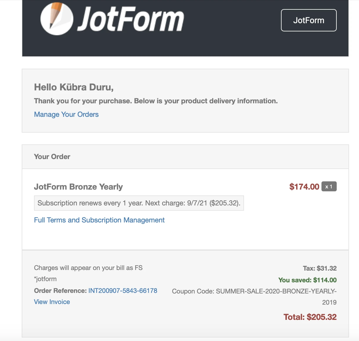 Jotform Thread 2561238 Screenshot