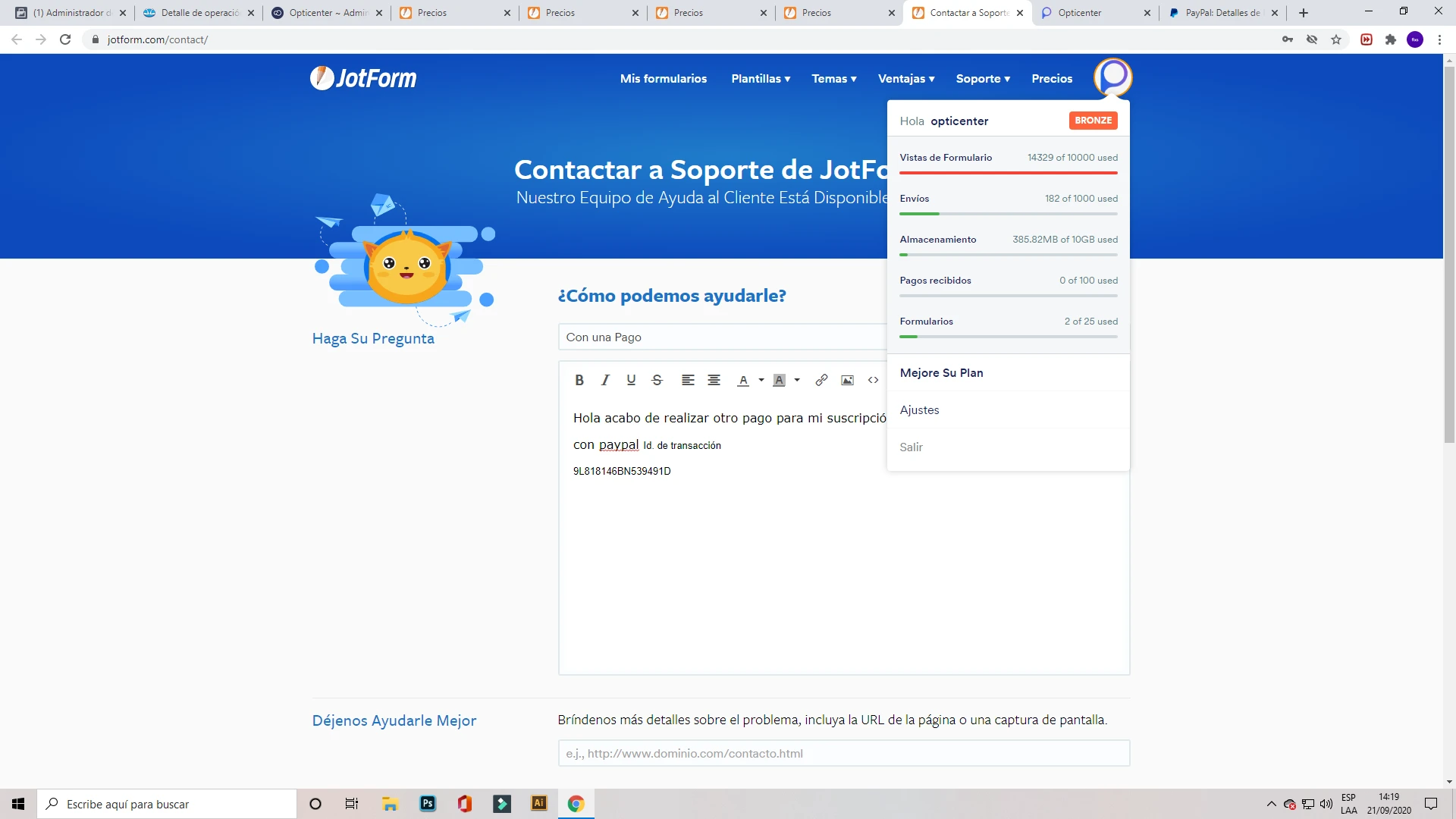Jotform Thread 2588648 Screenshot