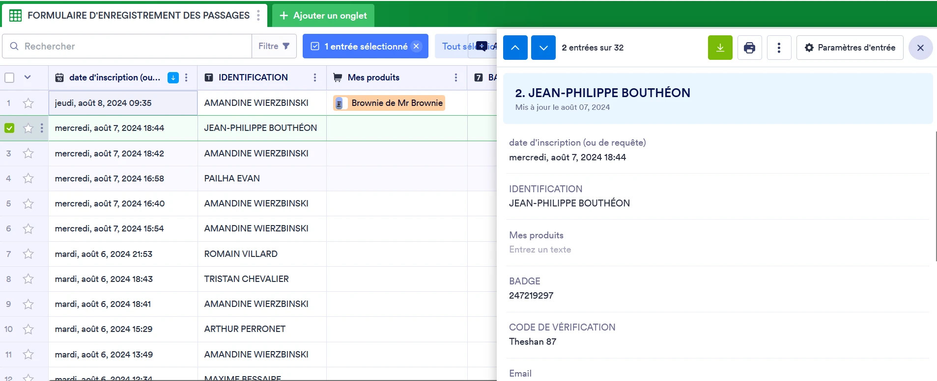 Revision History: Data missing after removing product list, but dont want to restore previous revision Image 1 Screenshot 30