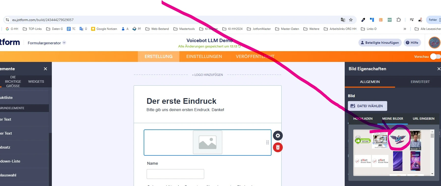 Jotform Thread 22552093 Screenshot