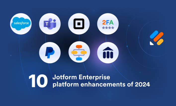 Top 10 Jotform Enterprise platform enhancements of 2024