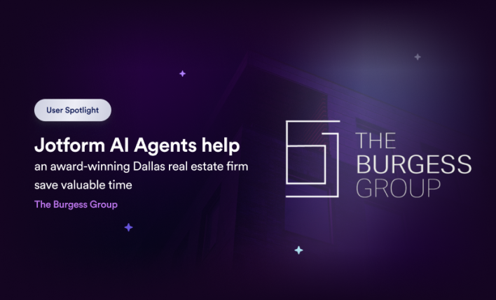 Jotform AI Agents help an award-winning Dallas real estate firm save valuable time