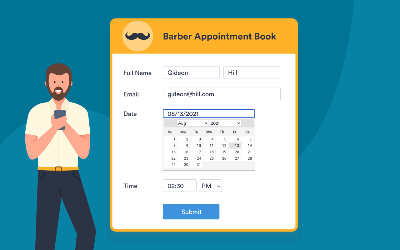 Mini Date Picker Screenshot 1