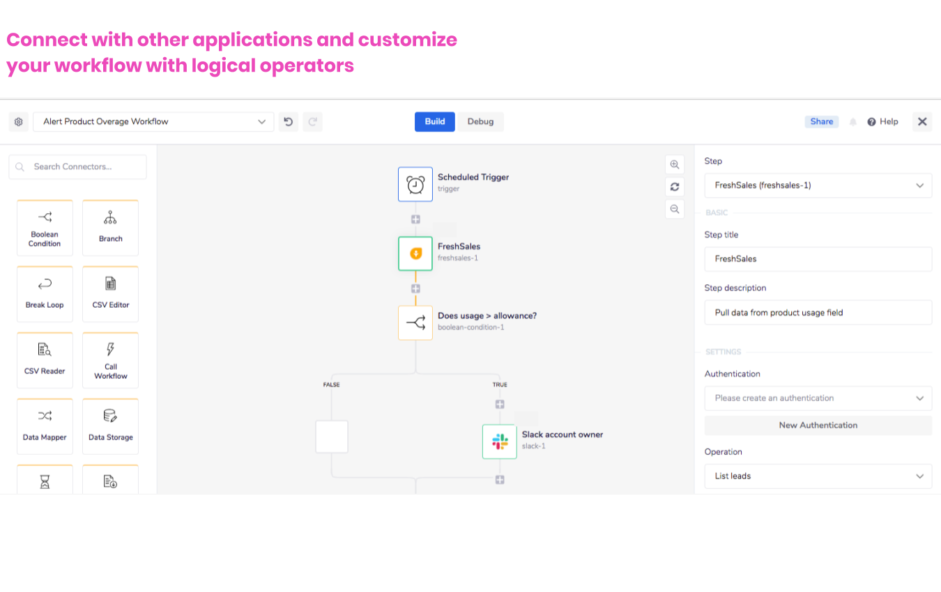 Tray io Integration Screenshot 3