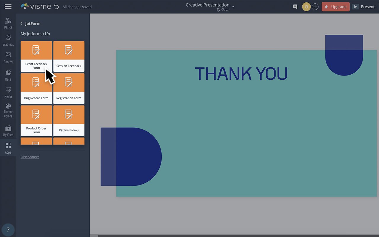  Visme Integration Screenshot 3