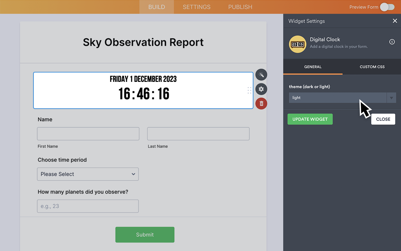 Digital Clock Screenshot 3