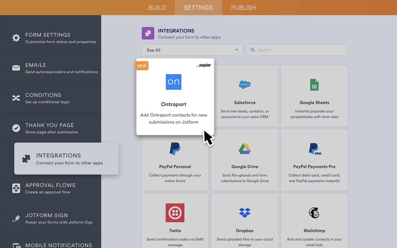 Ontraport Screenshot 2