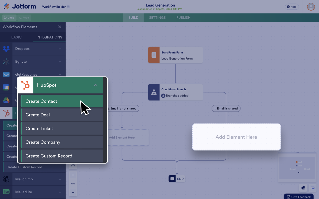 HubSpot Screenshot 2