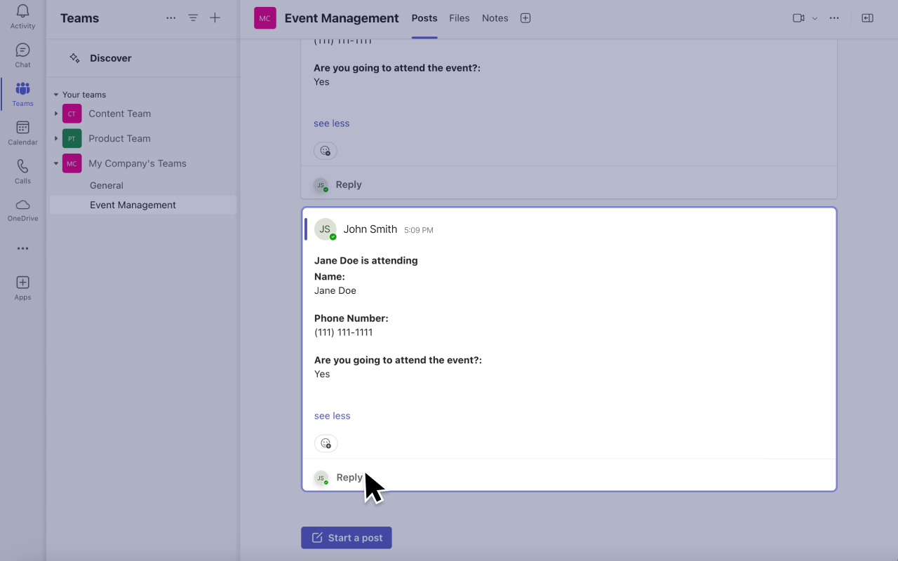 Microsoft Teams Screenshot 5