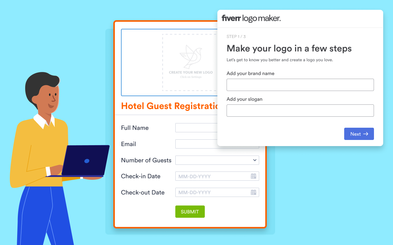 Fiverr Logo Maker Screenshot 1