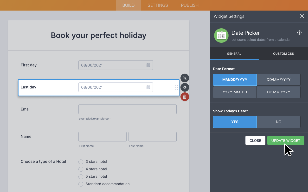 Date Picker Screenshot 3