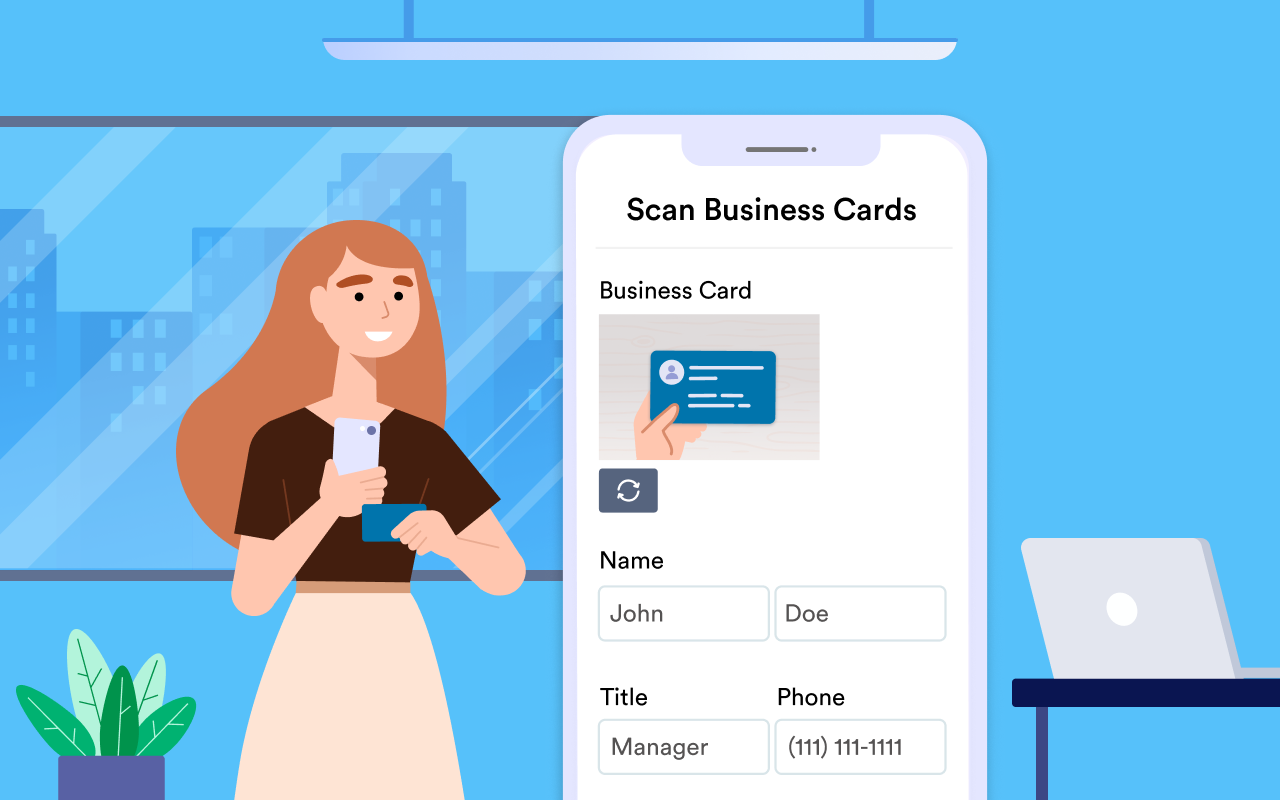 AI Scan Business Cards Screenshot 1