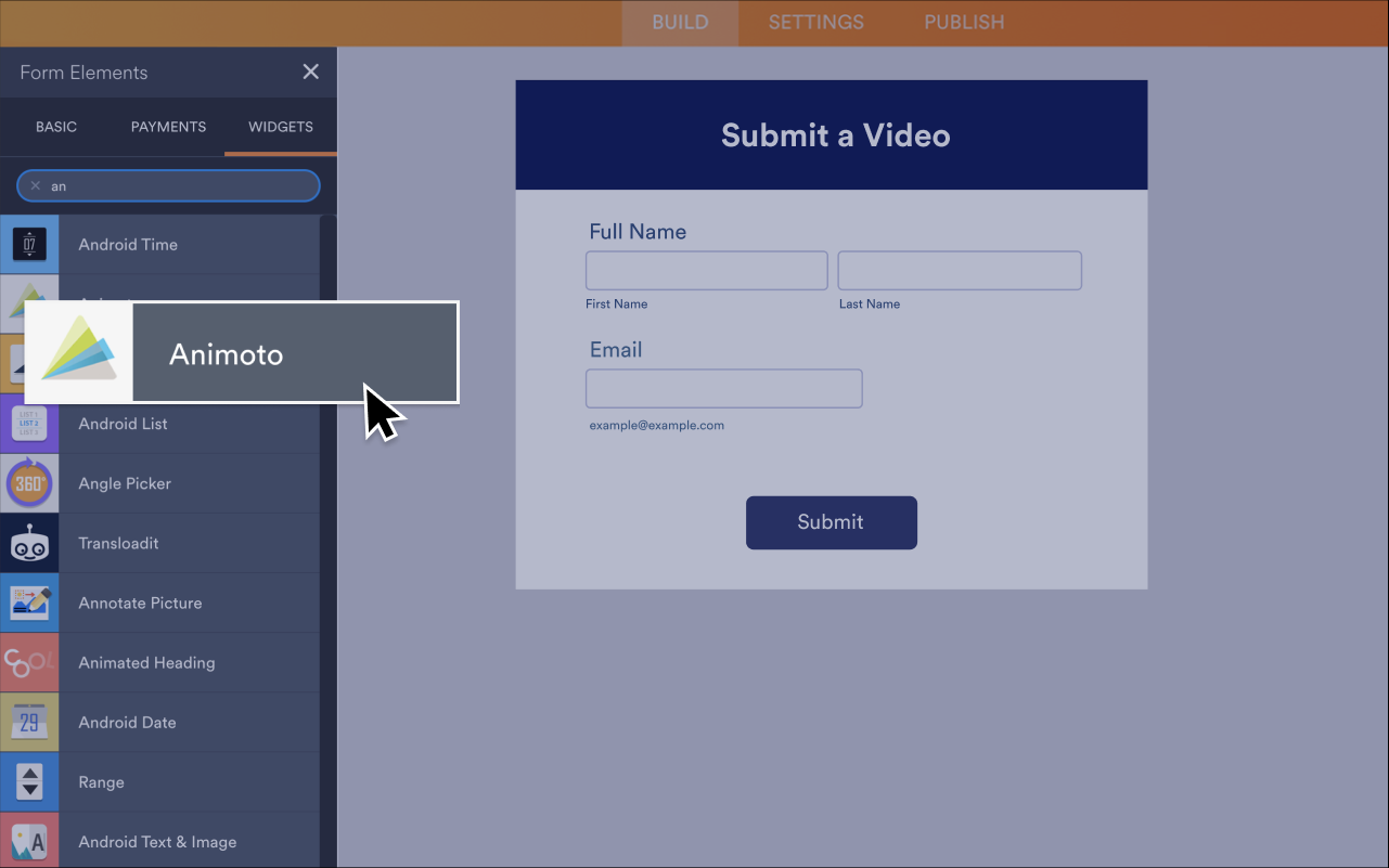 Animoto Screenshot 2