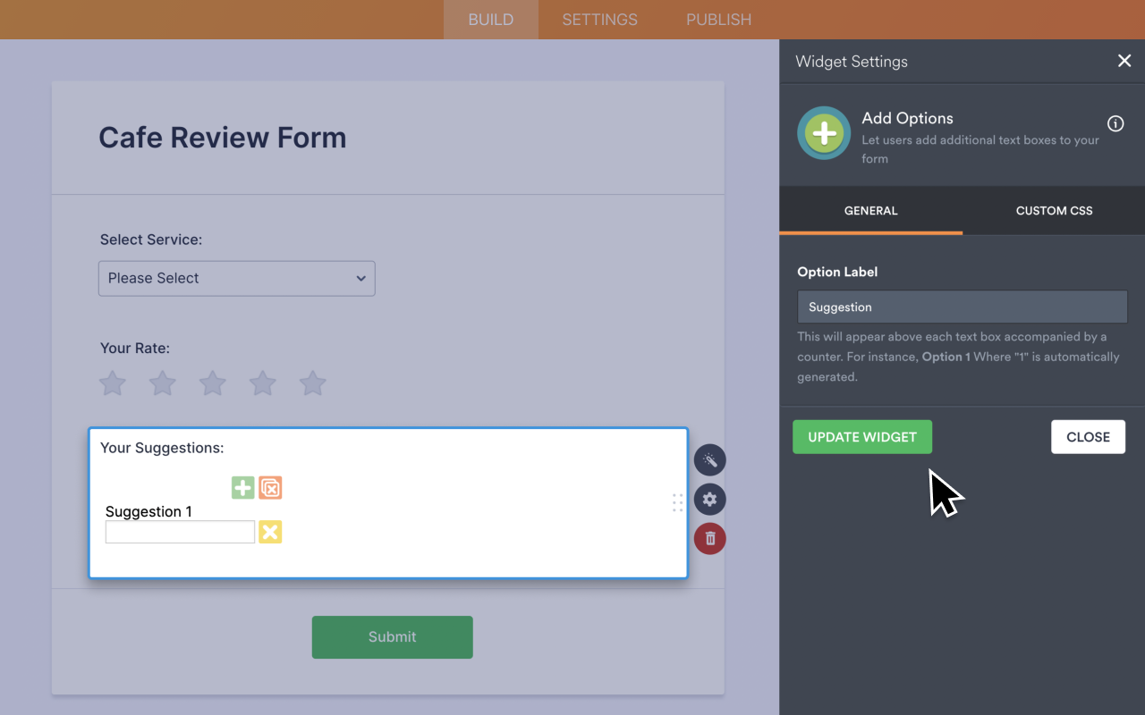 Add Options Screenshot 3