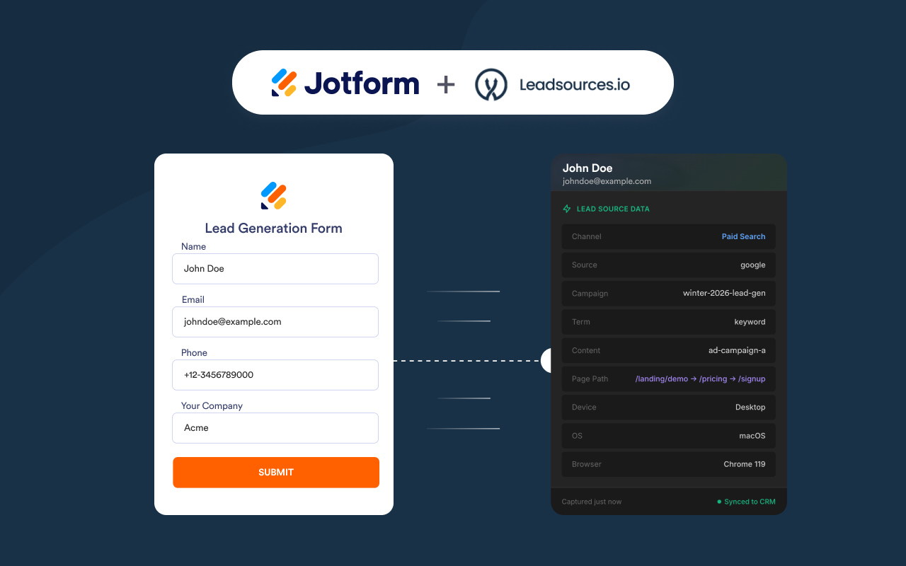 LeadSources Screenshot 1