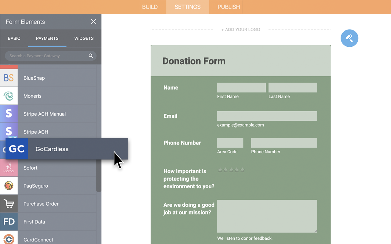 GoCardless Integration Screenshot 2