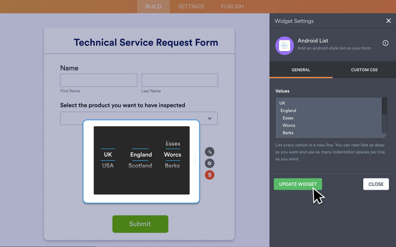 Android List Screenshot 3