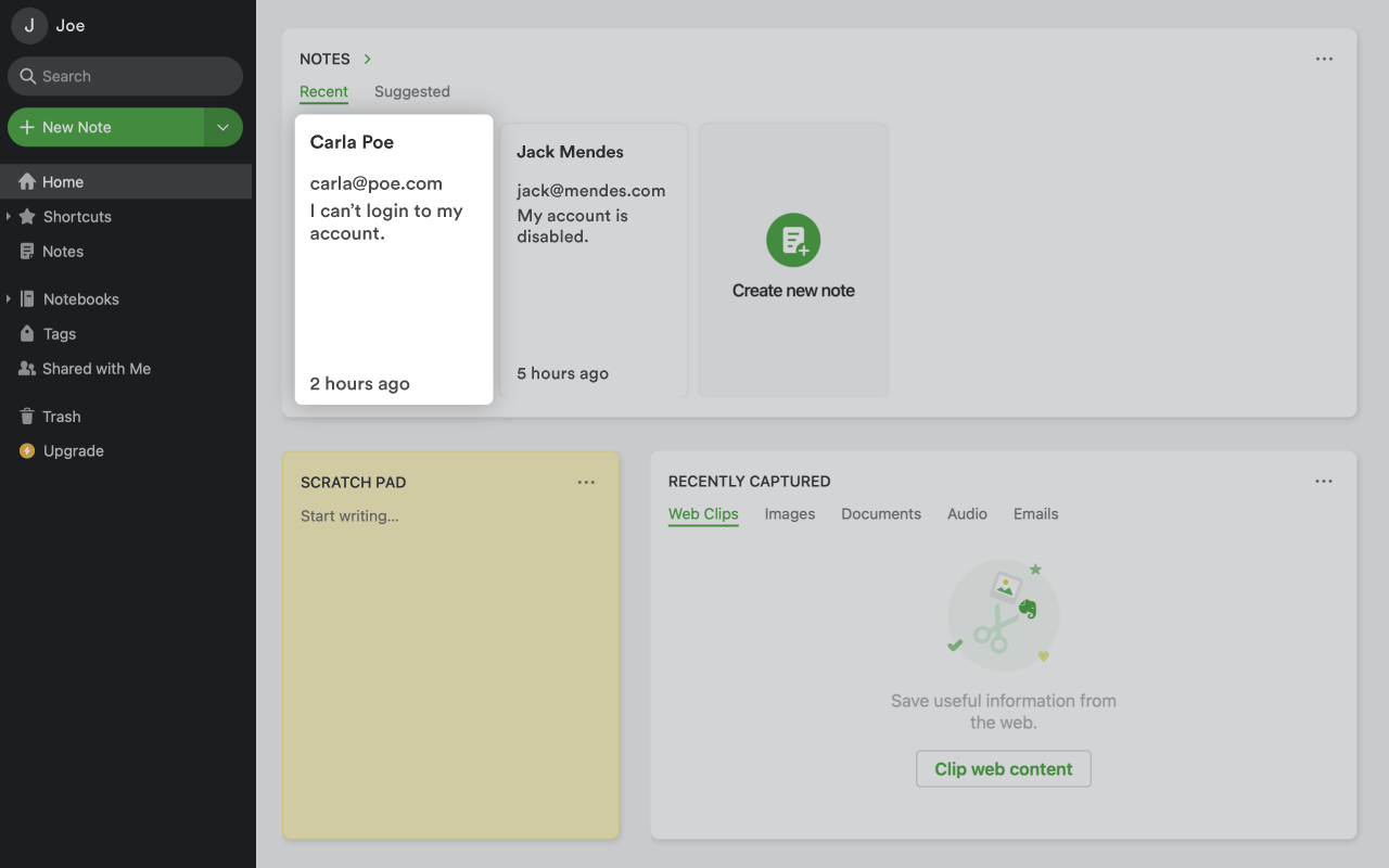 Evernote Forms Screenshot 5