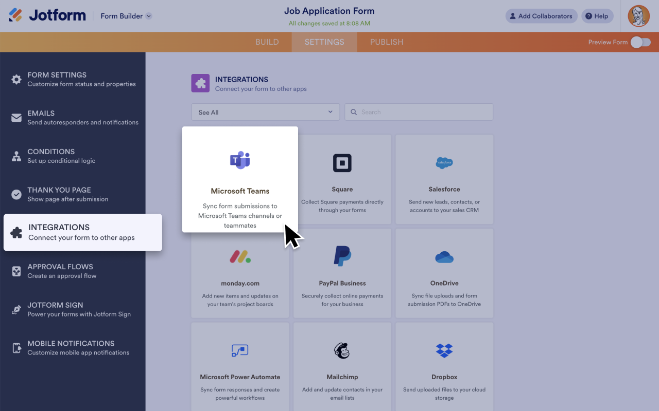 Microsoft Teams Screenshot 2
