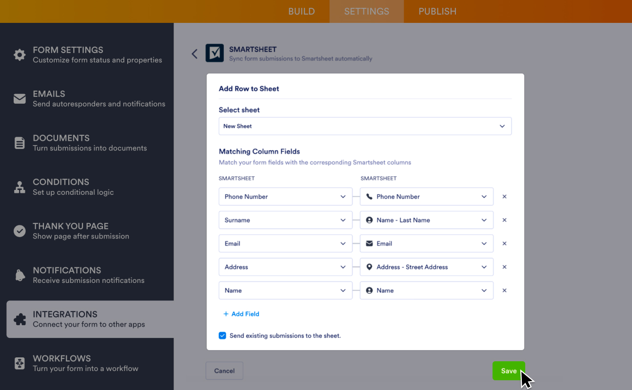 Smartsheet Screenshot 4