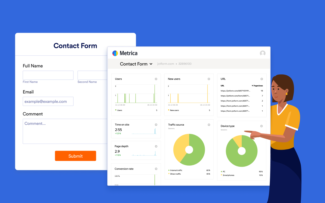 Yandex Metrica Screenshot 1