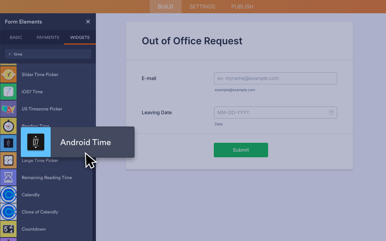 Android Time Screenshot 2